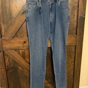 johnnie-O Men's Straight Blue Jeans